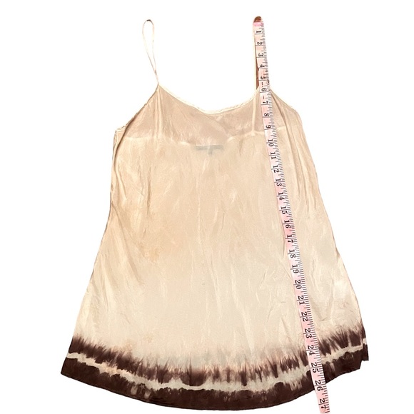 Beautiful People 100% Silk Dip Dyed Camisole or Tank Top - Picture 9 of 10